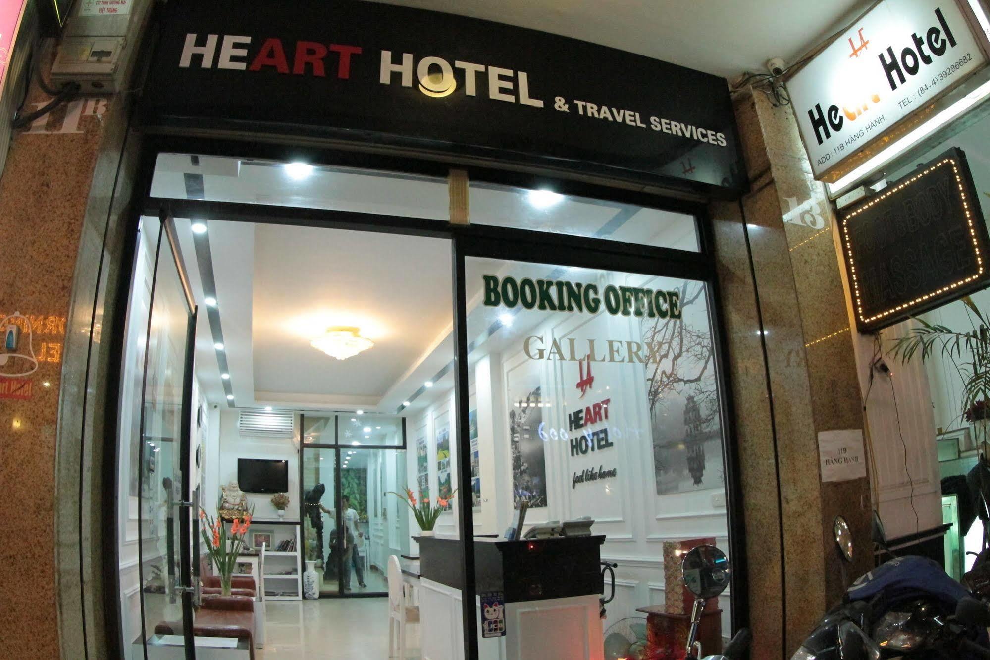 Heart Hotel Hanoi Exteriör bild